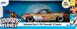 Looney Tunes - Tasmanian Devil & 1967 Chevrolet El Camino Hollywood Rides 1/24th Scale Die-Cast Vehicle Replica