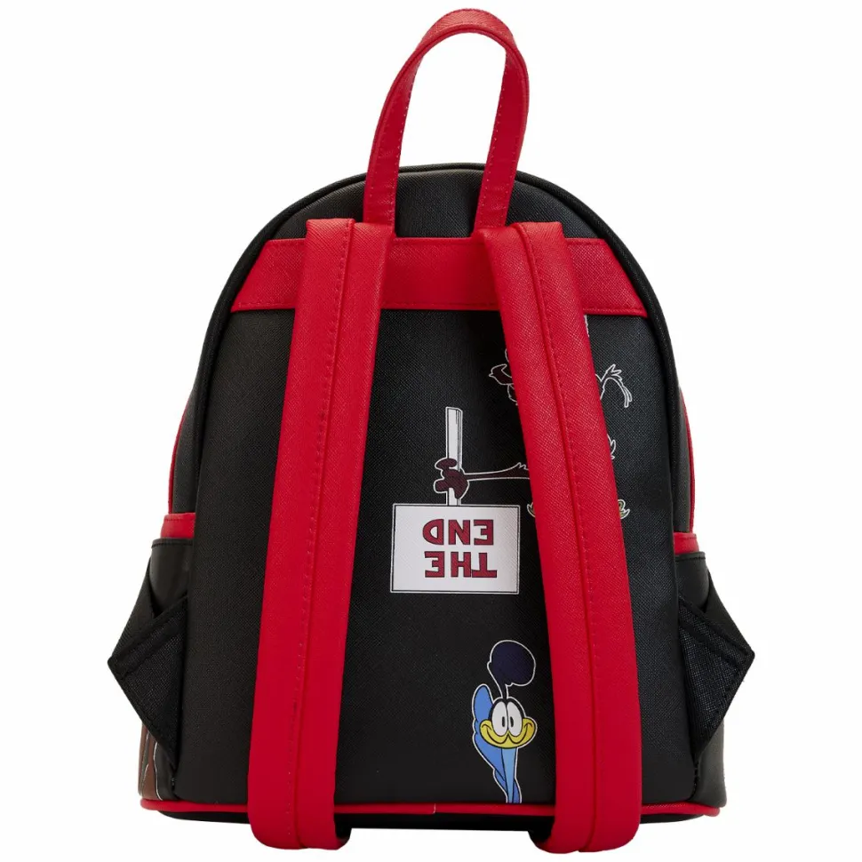 Looney Tunes - That’s All Folks 10” Faux Leather Mini Backpack
