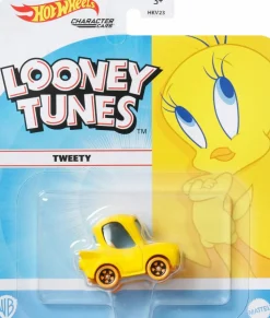 Looney Tunes - Tweety Hot Wheels Character Cars 1/64th Scale Die-Cast Vehicle