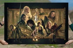 Lord of the Rings - The Two Towers Fine Art Print by Jerry Vanderstelt