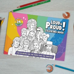 Loud & Proud! Colouring Book by Isabel Odegbami Paperback Book