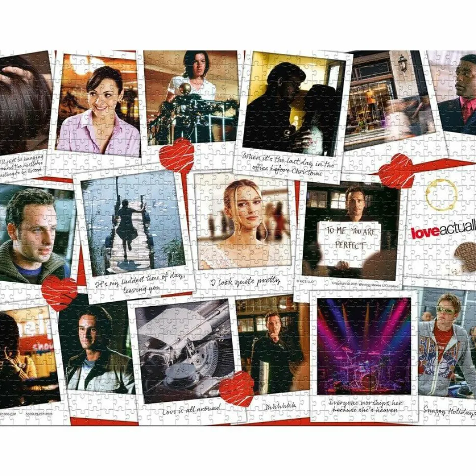 Love Actually - Photo Collage 1000 Piece Jigsaw Puzzle