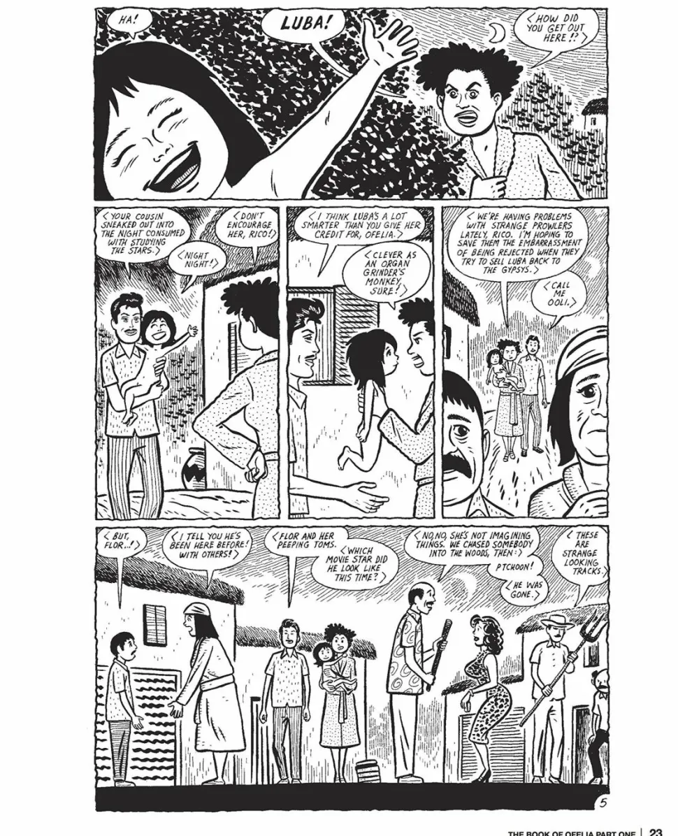 Love and Rockets Library - Ofelia by Gilbert Hernandez Paperback Book