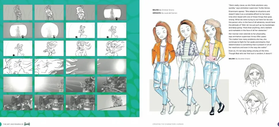 Luck (2022) - The Art and Making of Luck Hardcover Book