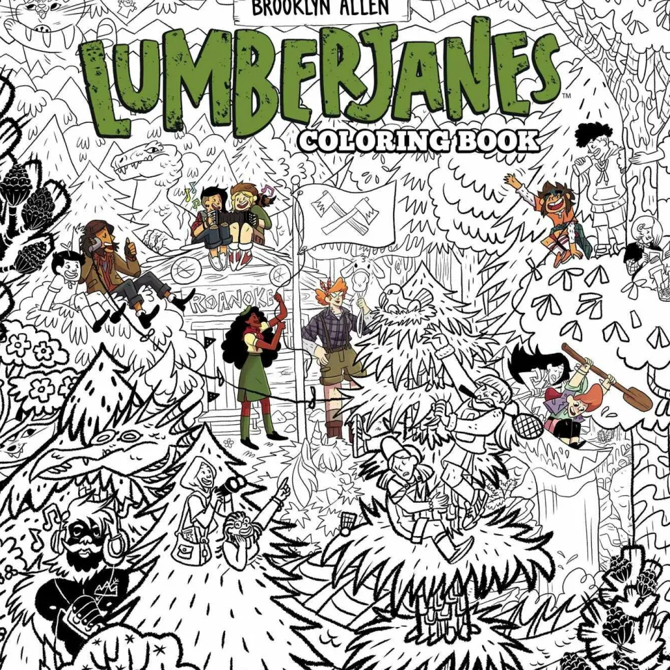 Lumberjanes - Colouring Book Paperback