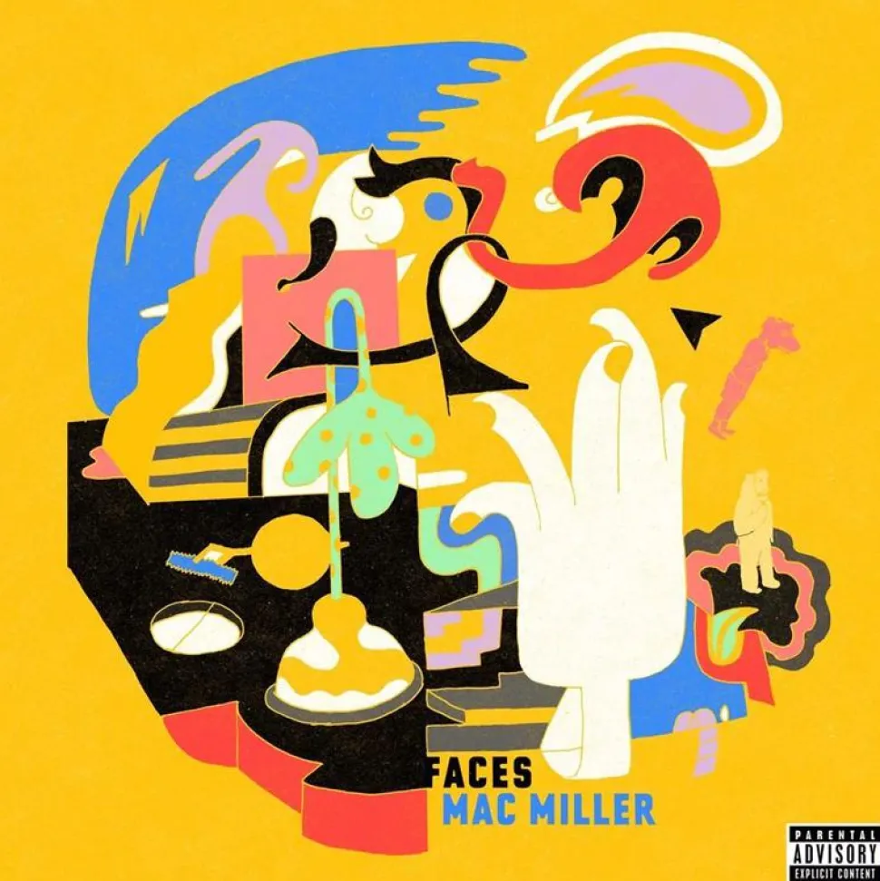 Mac Miller - Faces 3xLP Vinyl Record (Yellow Coloured Vinyl)