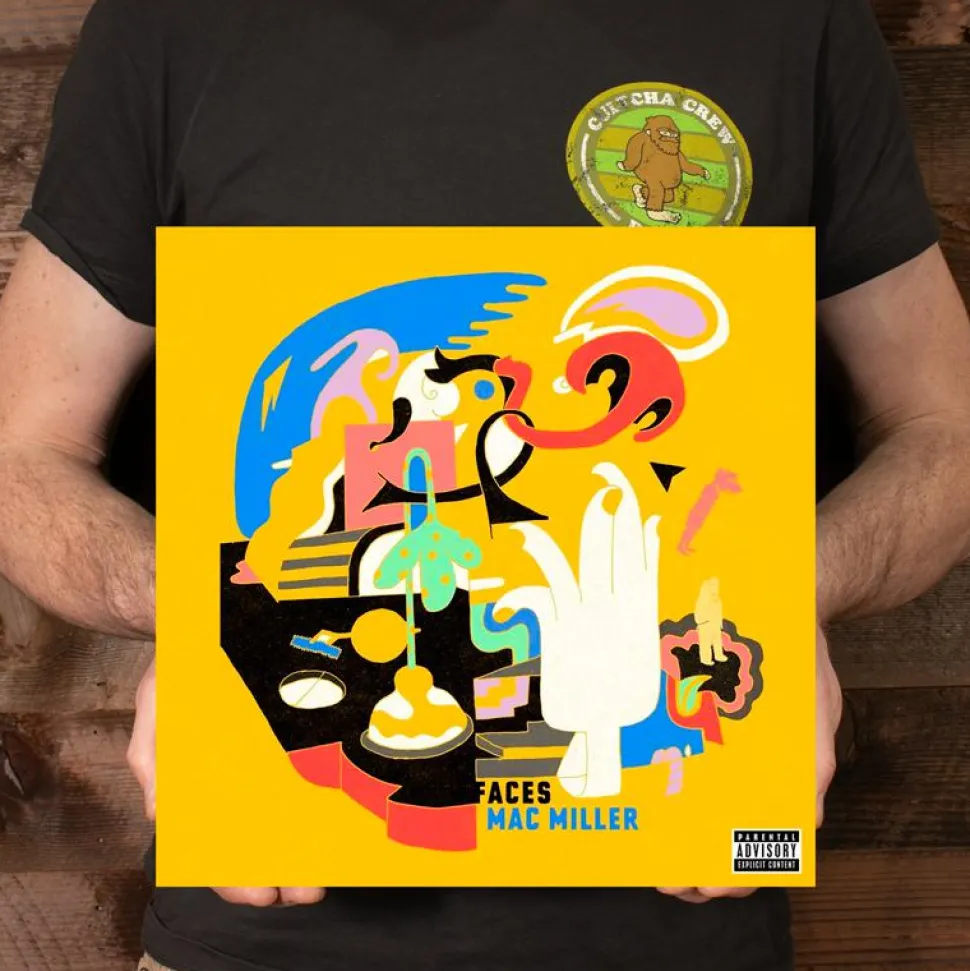 Mac Miller - Faces 3xLP Vinyl Record (Yellow Coloured Vinyl)