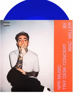 Mac Miller - NPR Music Tiny Desk Concert EP Vinyl Record (Translucent Blue Coloured Vinyl)