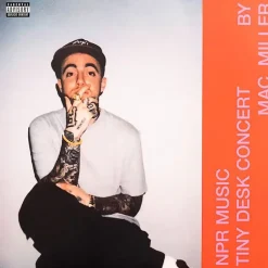 Mac Miller - NPR Music Tiny Desk Concert EP Vinyl Record (Translucent Blue Coloured Vinyl)