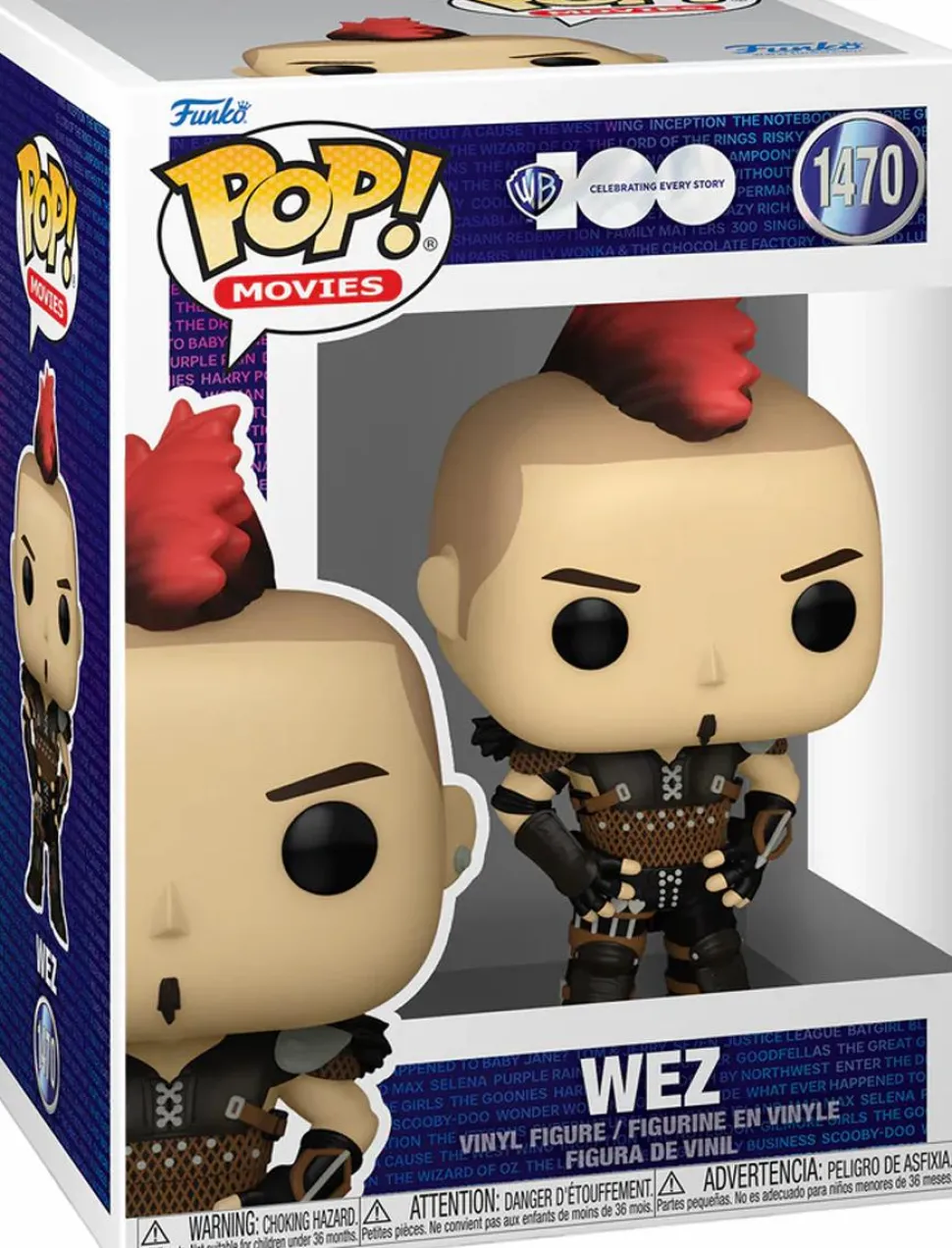 Mad Max 2: The Road Warrior - Wez Warner Bros. 100th Pop! Vinyl Figure