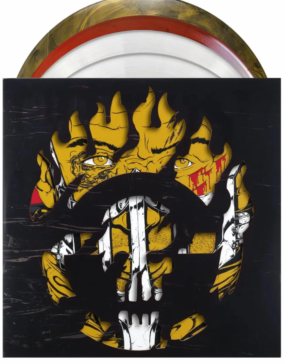 Mad Max: Fury Road (2015) - Original Motion Picture Soundtrack by Tom Holkenborg aka Junkie XL Deluxe Edition 4xLP Vinyl Record (War Rig Coloured Vinyl)
