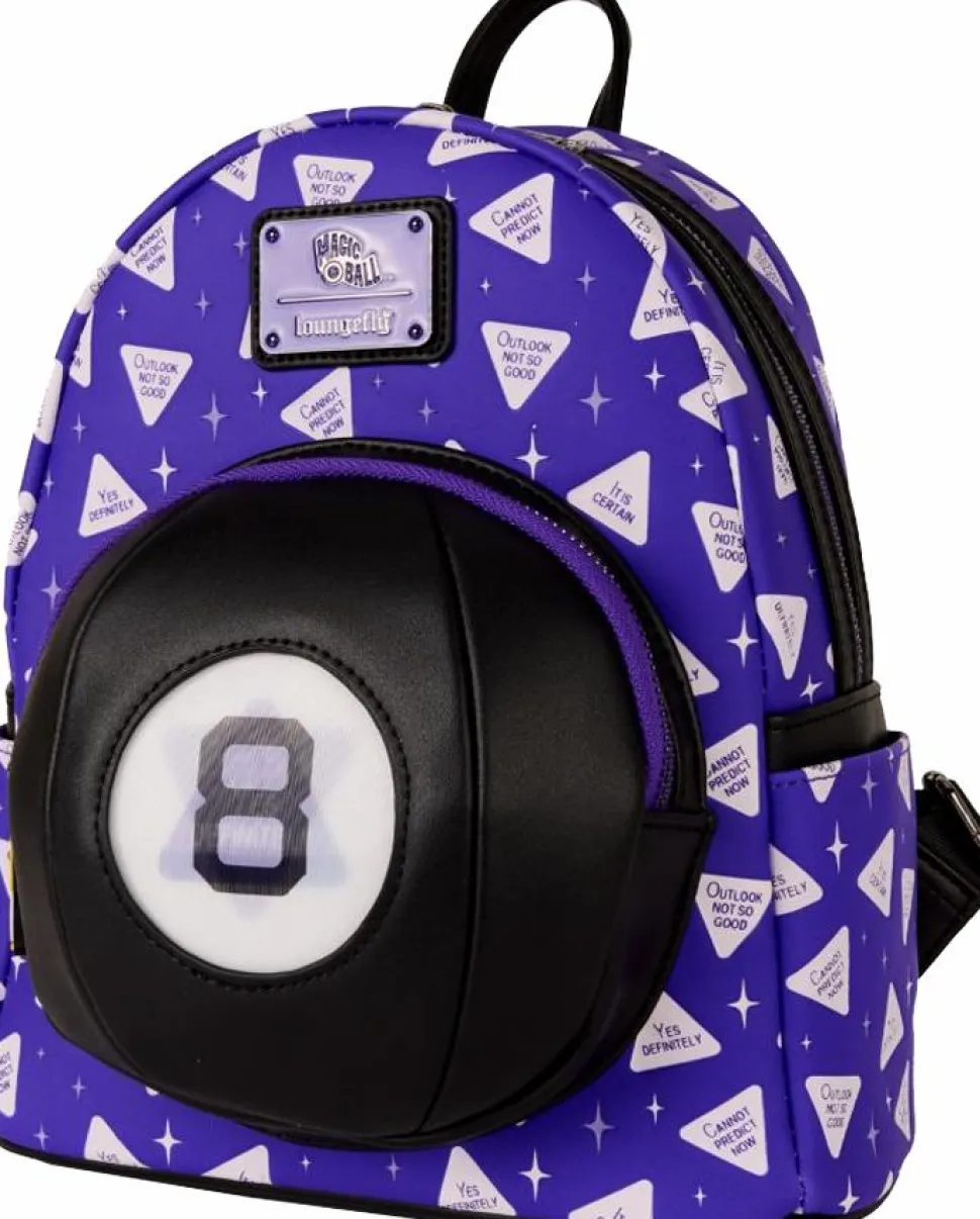 Magic 8 Ball - Lenticular 10" Faux Leather Mini Backpack