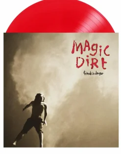 Magic Dirt - Friends In Danger LP Vinyl Record (Emergency Red Coloured Vinyl)