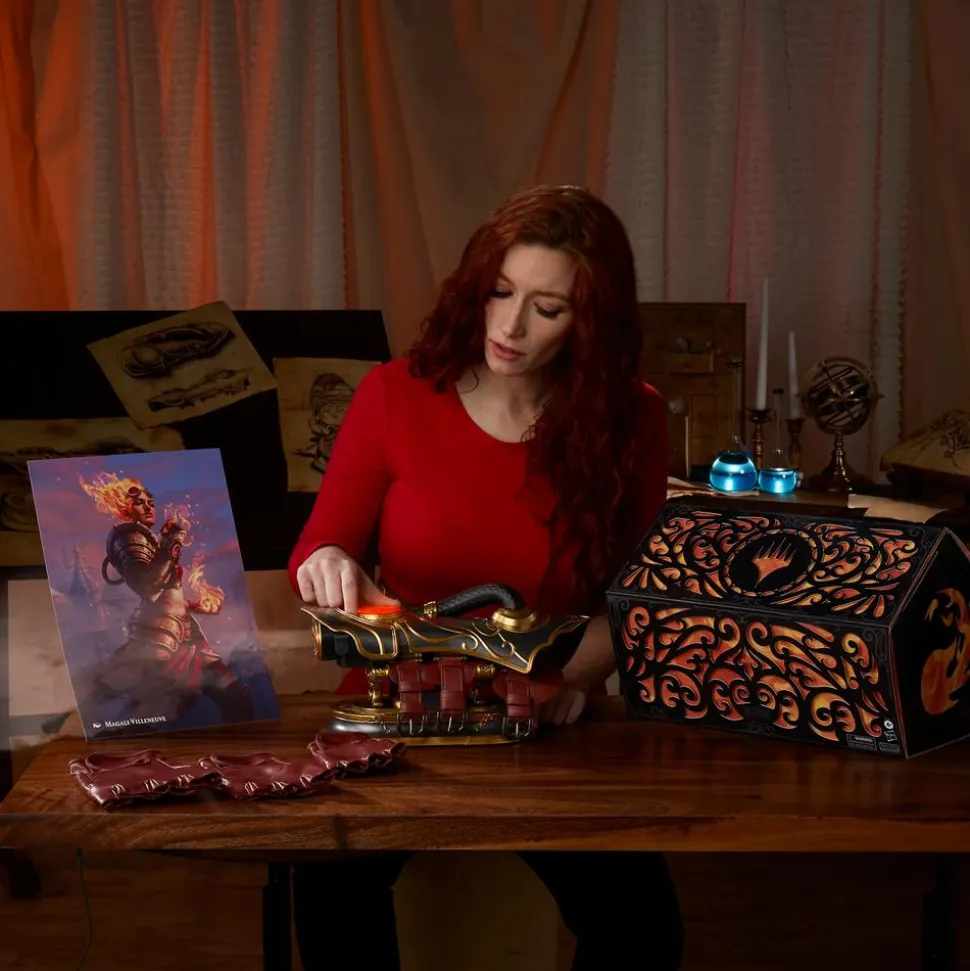 Magic: The Gathering - Chandra Nalaar Pyromancer's Gauntlet 1:1 Scale Life-Size Prop Replica