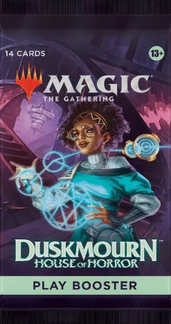 Magic: The Gathering - Duskmourn: House of Horror Play Booster Pack (14 Cards)