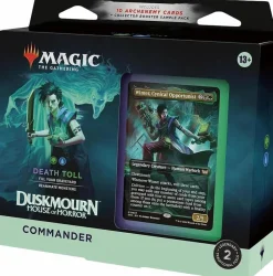 Magic: The Gathering - Duskmourn: House of Horror Death Toll Commander Deck