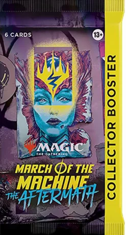 Magic: The Gathering - March of the Machine: The Aftermath Epilogue Collector Booster Pack (6 Cards)