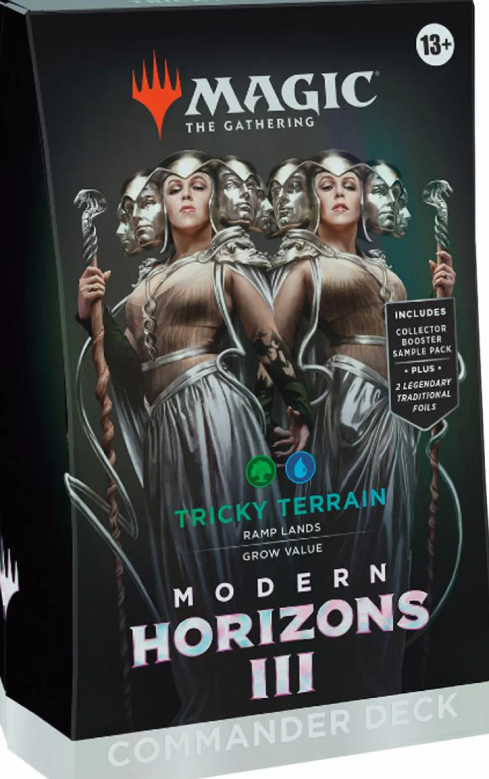 Magic: The Gathering - Modern Horizons 3 Tricky Terrain Commander Deck