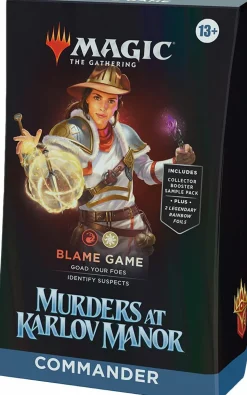 Magic: The Gathering - Murders at Karlov Manor Blame Game Commander Deck