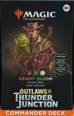 Magic: The Gathering - Outlaws of Thunder Junction Desert Bloom Commander Deck