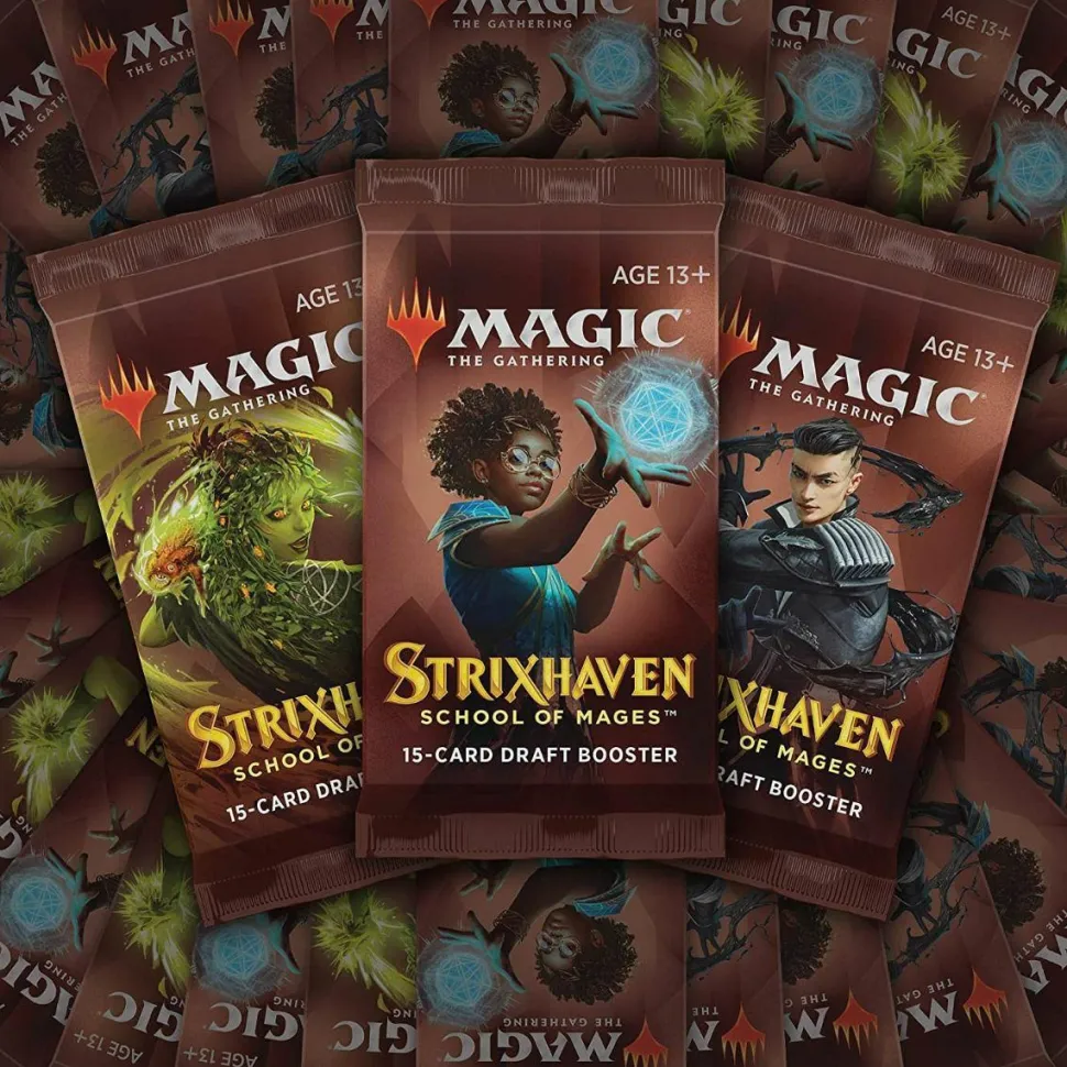 Magic the Gathering - Strixhaven: School of Mages Draft Booster Pack (15 Cards)