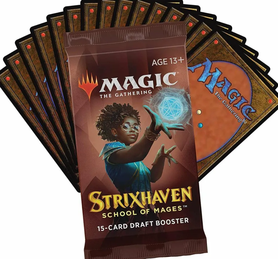 Magic the Gathering - Strixhaven: School of Mages Draft Booster Pack (15 Cards)