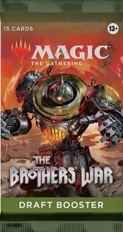 Magic the Gathering - The Brothers War Draft Booster Pack (15 Cards)