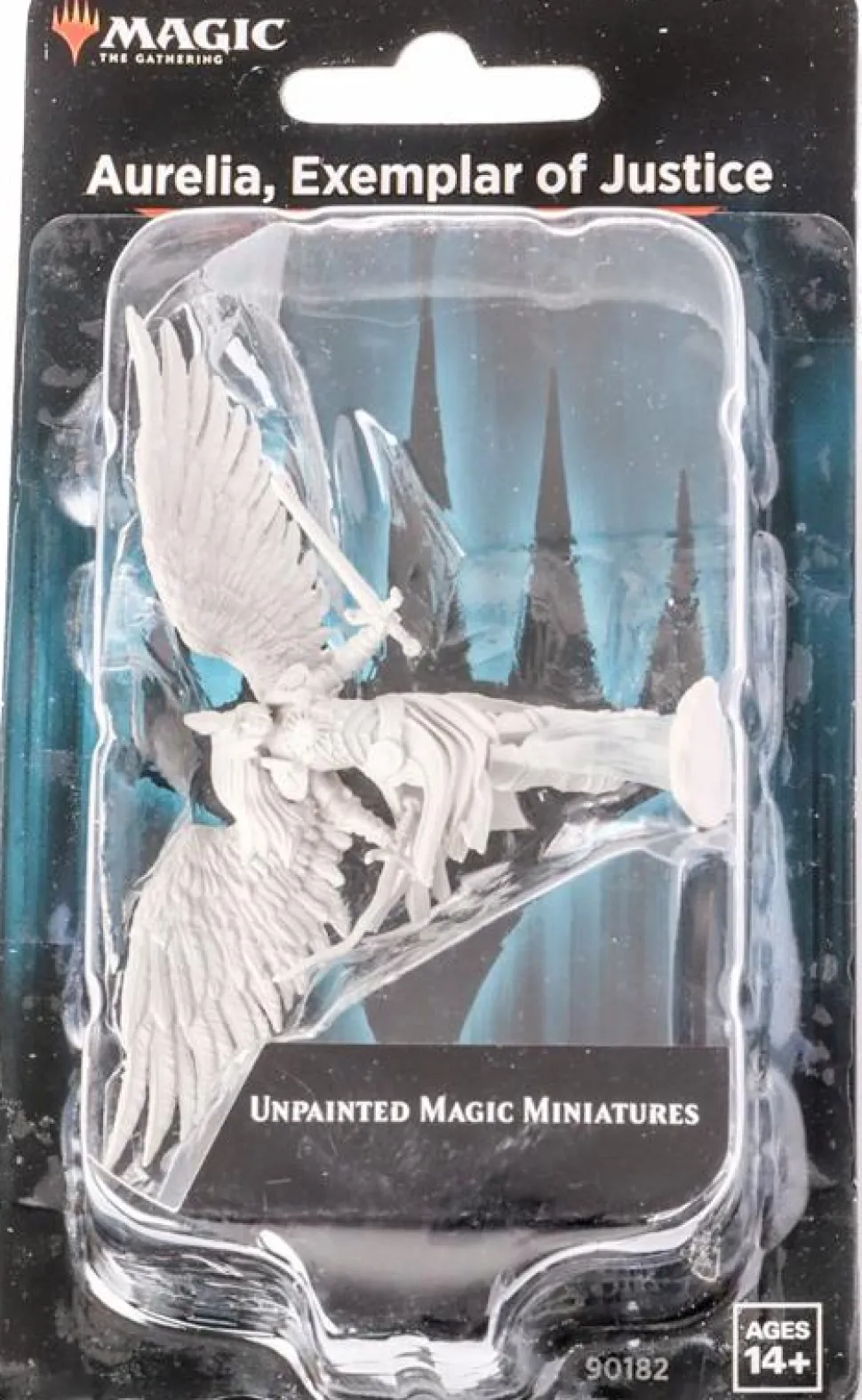 Magic the Gathering - Unpainted Miniatures: Aurelia Exemplar of Justice Miniature Figure