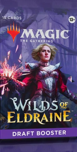 Magic: The Gathering - Wilds of Eldraine Draft Booster Pack (15 Cards)