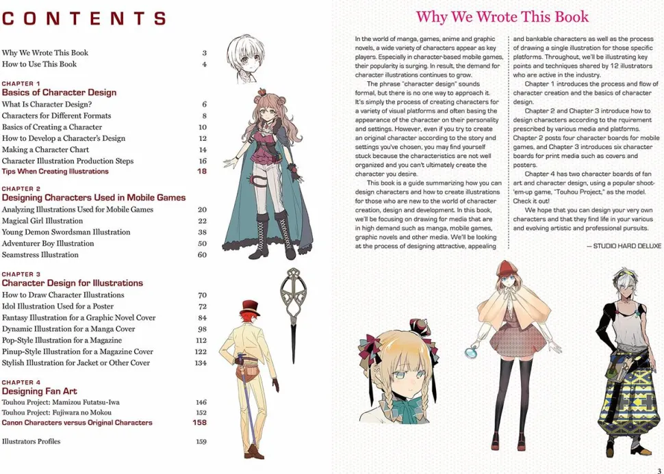 Manga & Anime Digital Illustration Guide: A Handbook for Beginners by Studio Hard Deluxe Paperback Book