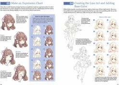 Manga & Anime Digital Illustration Guide: A Handbook for Beginners by Studio Hard Deluxe Paperback Book