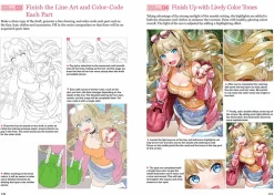 Manga & Anime Digital Illustration Guide: A Handbook for Beginners by Studio Hard Deluxe Paperback Book