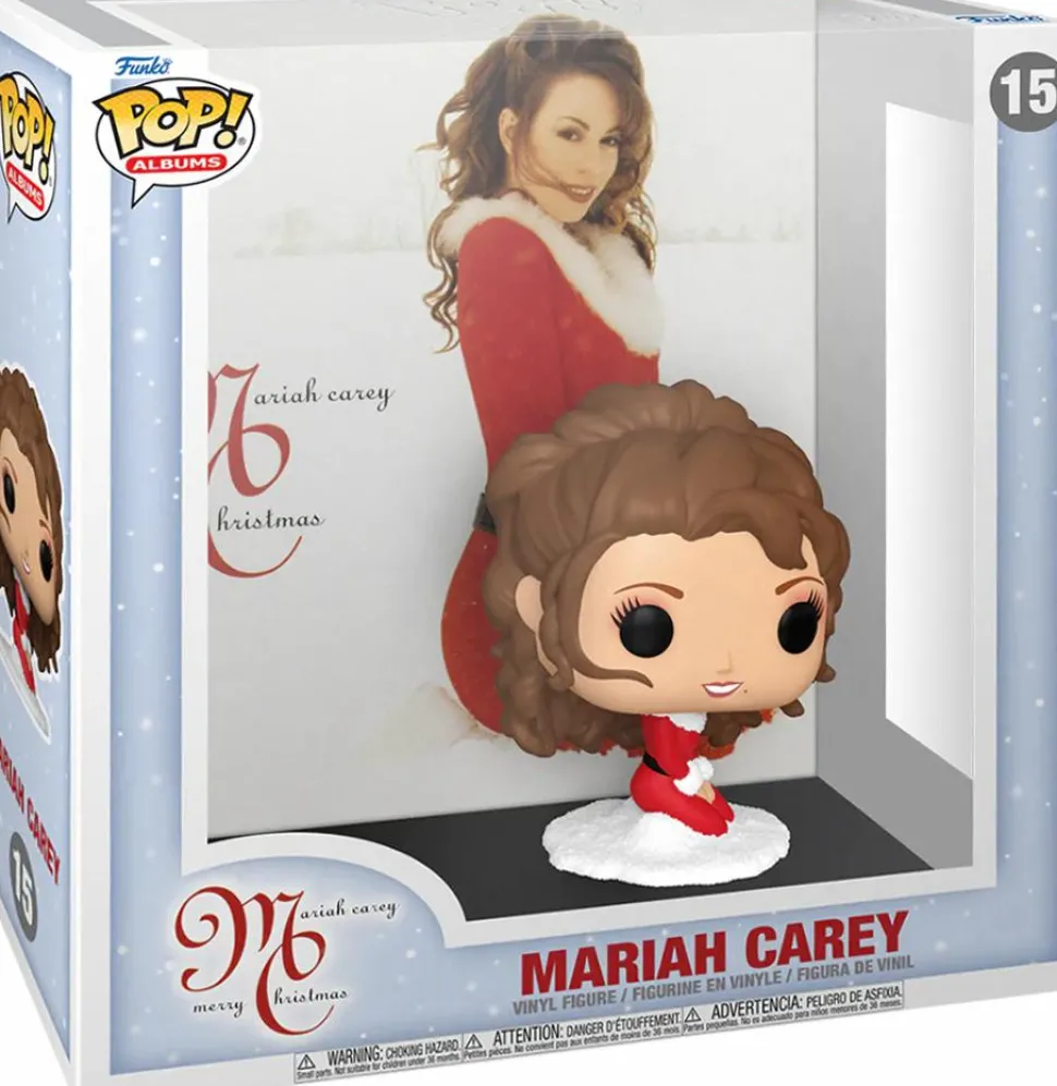 Mariah Carey - Merry Christmas Pop! Albums Vinyl Figure