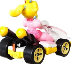 Mario Kart - Princess Peach (Standard Kart) Hot Wheels 1/64th Scale Die-Cast Vehicle