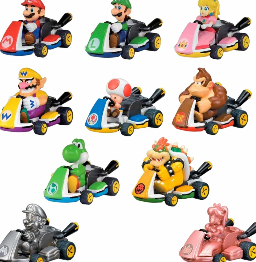 Mariokart - Pull Back Racers 2" Blind Box Capsule (Single Unit)