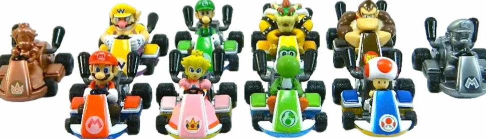 Mariokart - Pull Back Racers 2" Blind Box Capsule (Single Unit)