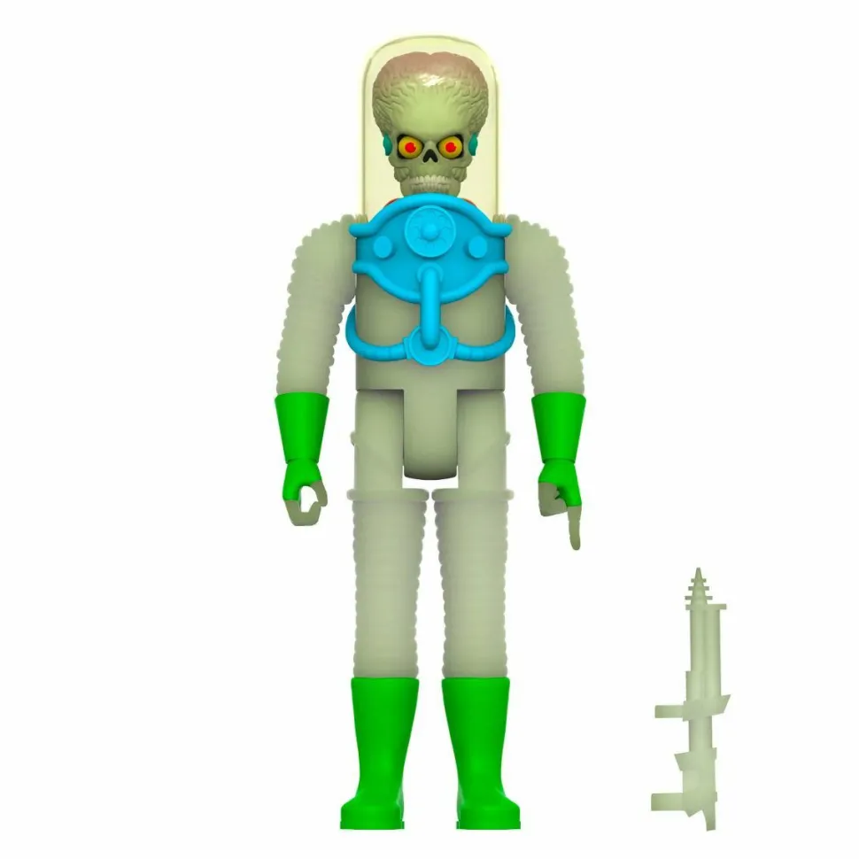 Mars Attacks - The Invasion Begins Glow in the Dark ReAction 3.75” Action Figure