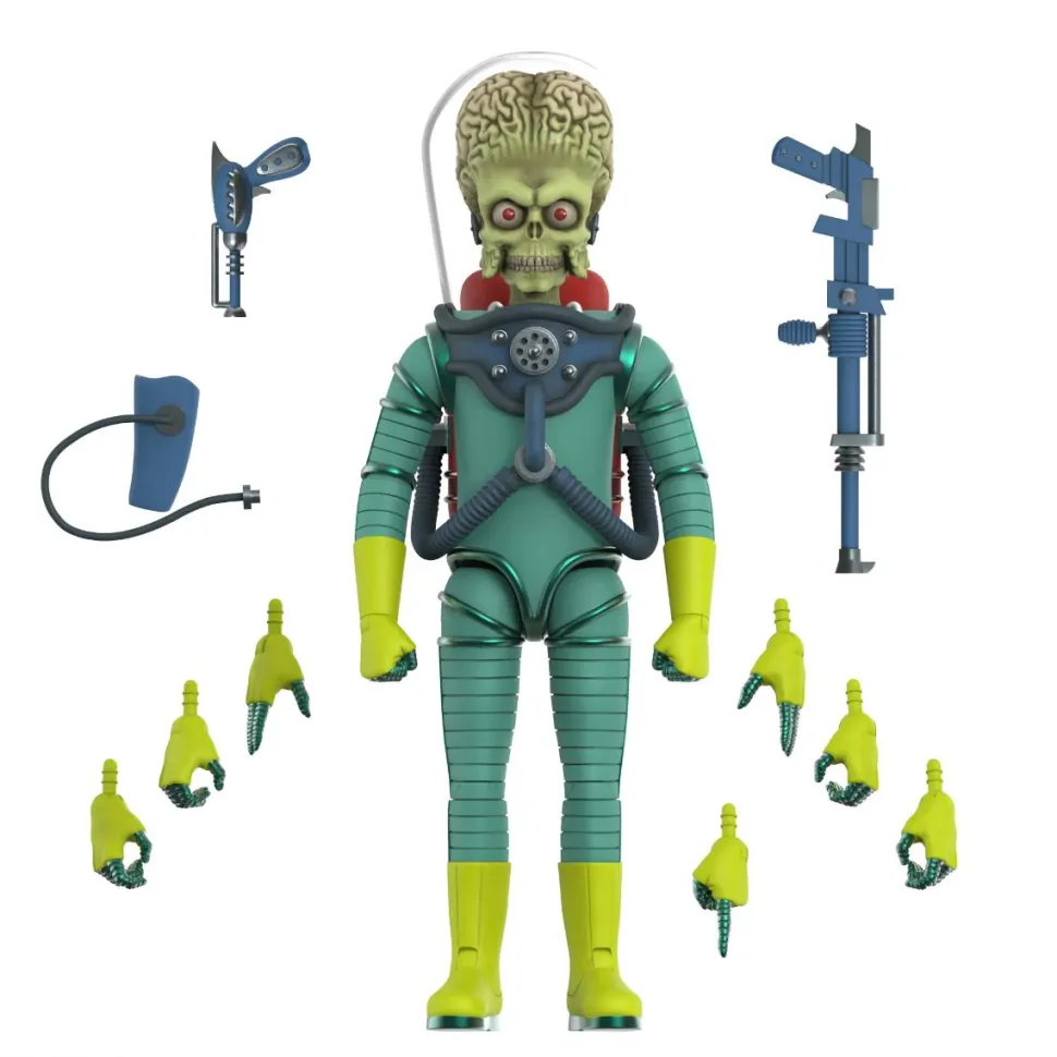 Mars Attacks - Wave 1 Ultimates! 7" Scale Action Figure Bundle (Set of 2)