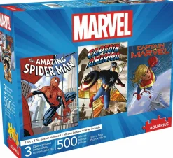 Marvel - 500 Piece Jigsaw Puzzle (Set of 3)