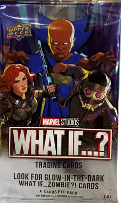 Marvel - 2023 Upper Deck Marvel What If Trading Cards Booster Pack (6 Cards)