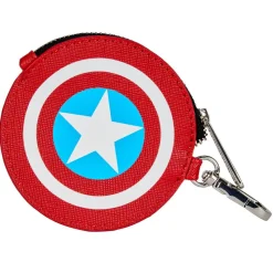Marvel - Avengers Floral Tattoo 6” Faux Leather Shoulder Bag with Coin Bag Strap