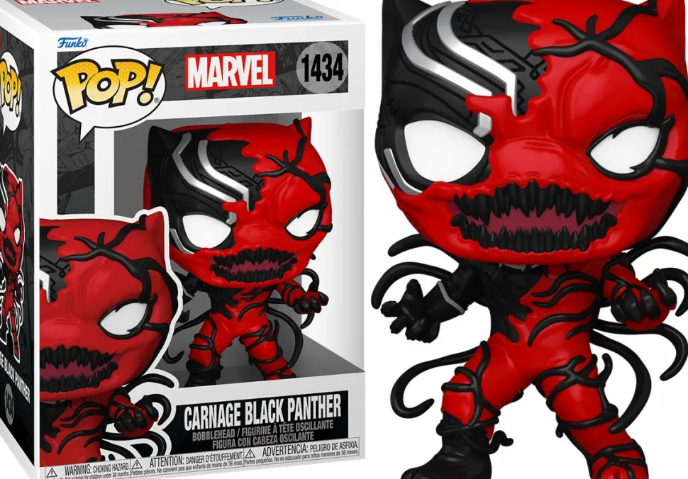 Marvel - Carnage Black Panther Pop! Vinyl Figure