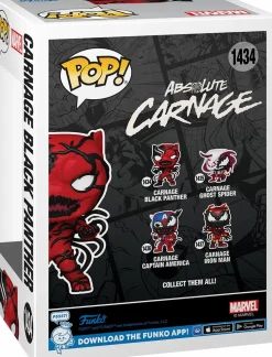 Marvel - Carnage Black Panther Pop! Vinyl Figure