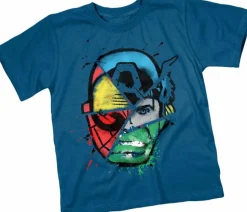 Marvel - Choose Your Hero Cobalt Blue Kids or Youth T-Shirt