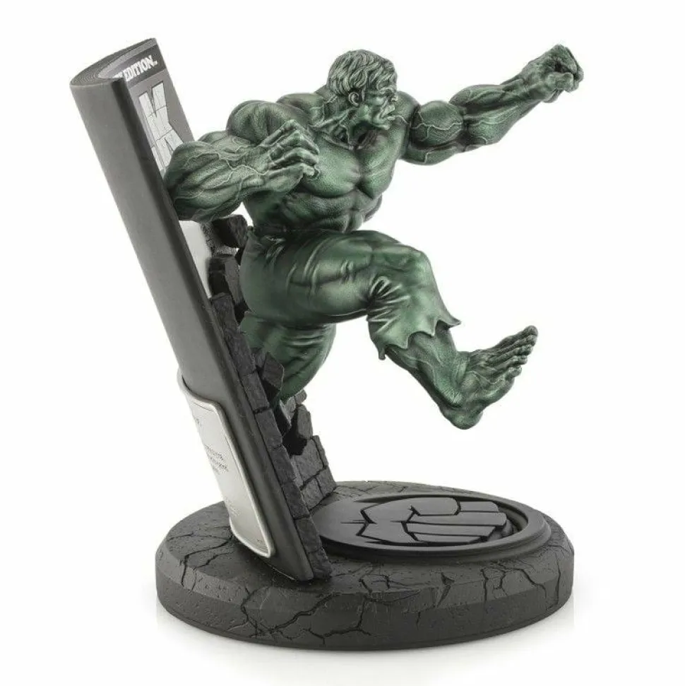 Marvel - Gamma Green Hulk Marvel Treasury Limited Edition 9” Pewter Statue