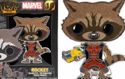 Marvel - Guardians and the Winter Soldier 4” Pop! Enamel Pin Bundle (Set of 4)