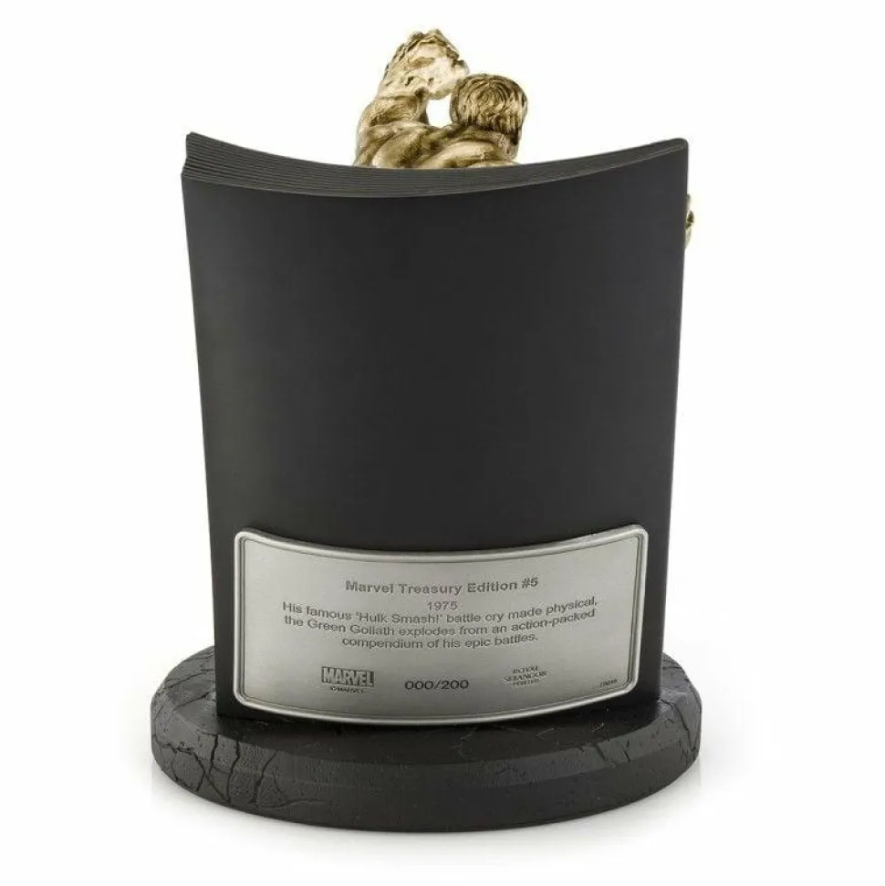 Marvel - Hulk Marvel Treasury Limited Edition 9” Gilt Pewter Statue