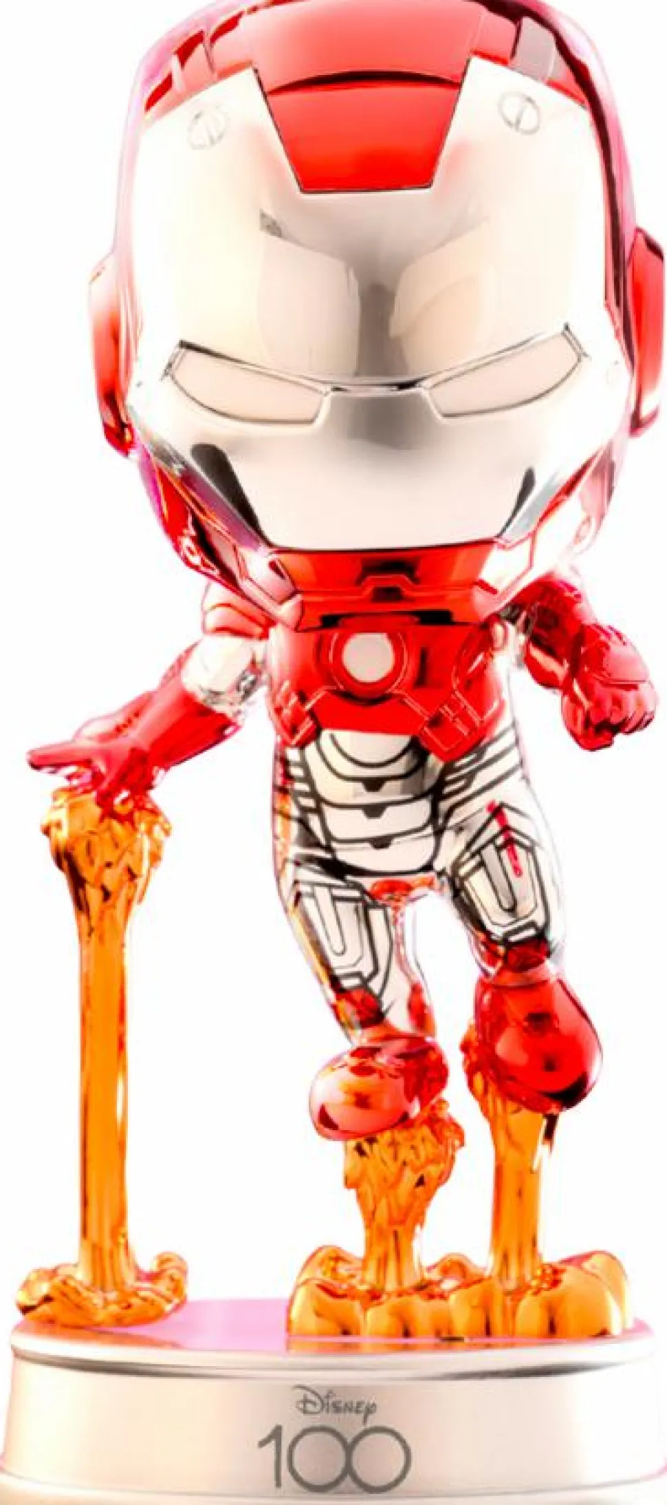 Marvel - Iron Man Disney 100 (Platinum Colour Version) Cosbaby (S) Hot Toys Figure
