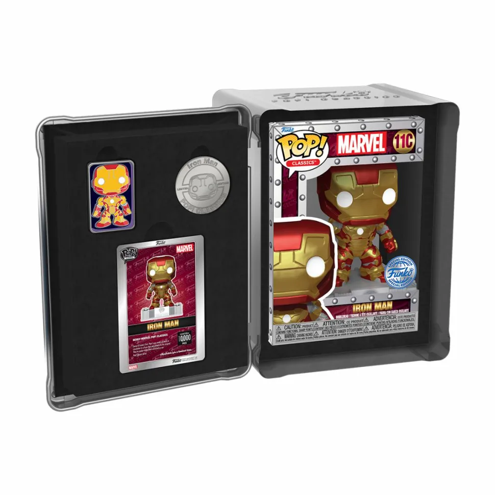 Marvel - Iron Man Pop! Classics Vinyl Figure (Funko / Popcultcha Exclusive)