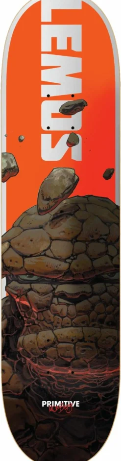 Marvel - Marvel x Moebius Lemos The Thing 8.0” Primitive Skateboard Deck (Deck Only)